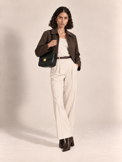 Camille In Black Cross Body Bag