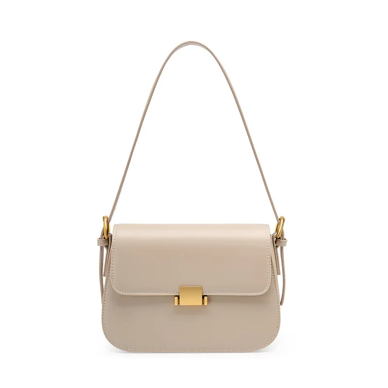 Camille Shoulder Bag In White