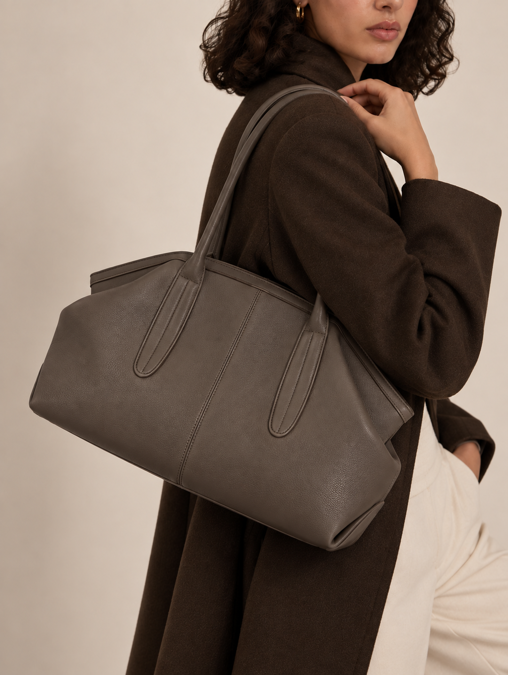 Margot Tote In Gray